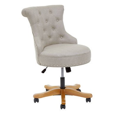 Watford Natural Home Office Chair 1 - Online Bedrooms