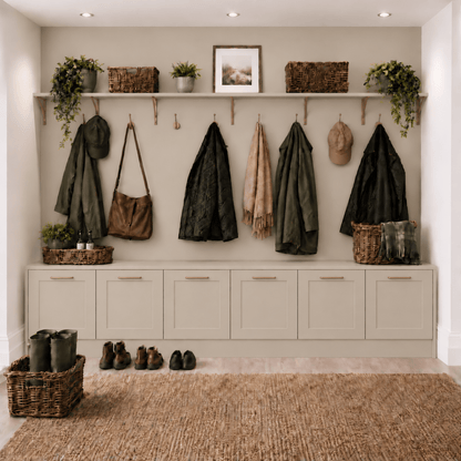 Woodborough Shaker Boot Room Furniture 1 - Online Bedrooms