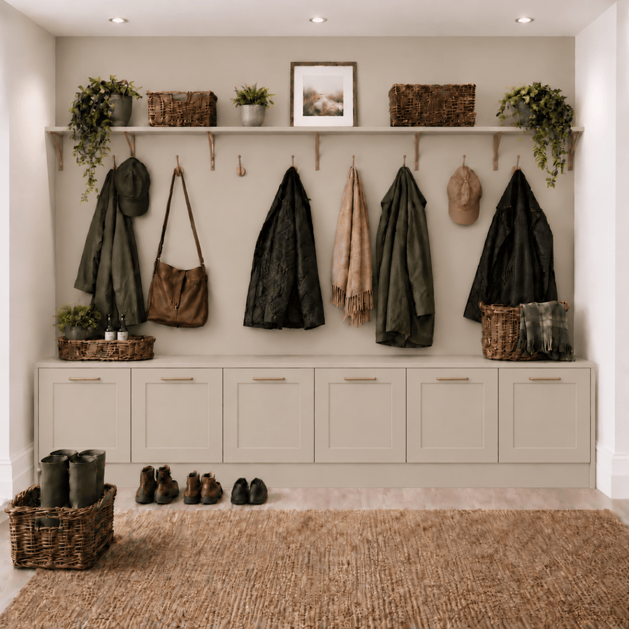Woodborough Shaker Boot Room Furniture 1 - Online Bedrooms
