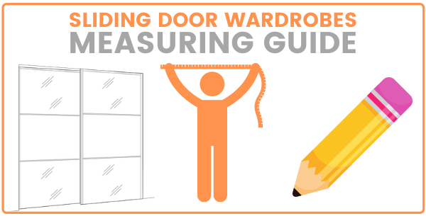 sliding door fitted wardrobe measuring guide