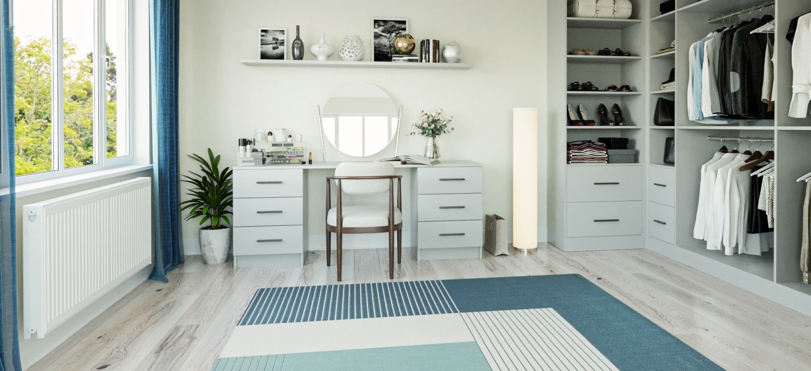 bedroom furniture and dressing table