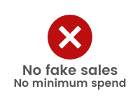 no fake sales